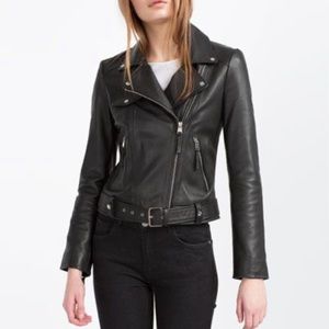 Women's Black Leather Jacket